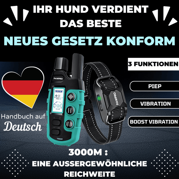 Hunde Erziehungshalsband Gemäß Dem Gesetz Konform - ALPHA 1-Modell